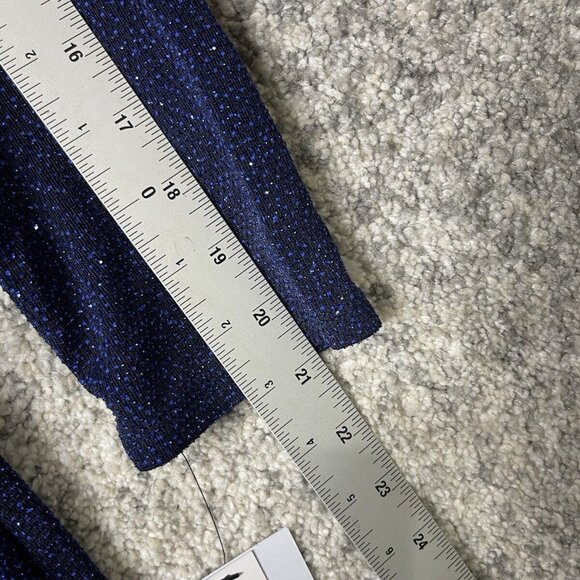 Maggy London Keyhole Neck Long Sleeve Cocktail Dress in‎ Navy Size Dress 10 - Picture 4 of 8